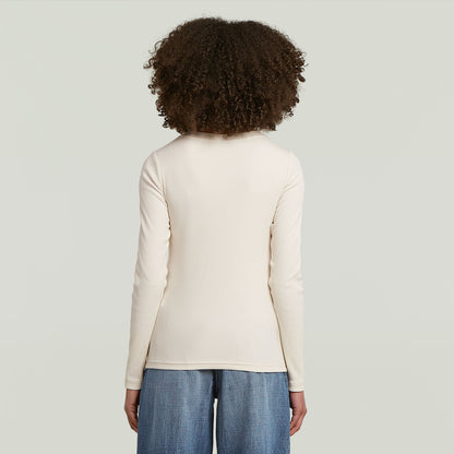 Camiseta A-Line Slim Rib