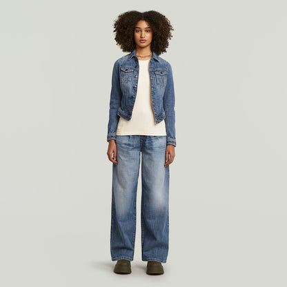 Camiseta A-Line Slim Rib