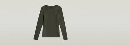 Camiseta A-Line Slim Rib
