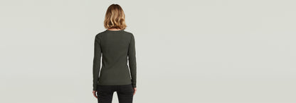 Camiseta A-Line Slim Rib