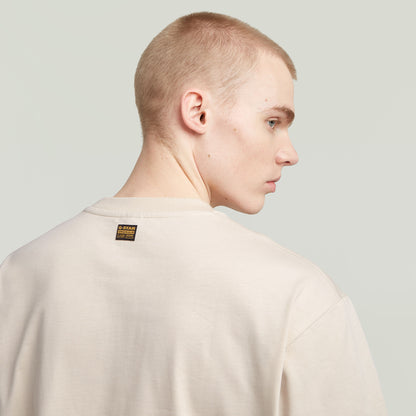 Camiseta A-Line Woven Mix Boxy