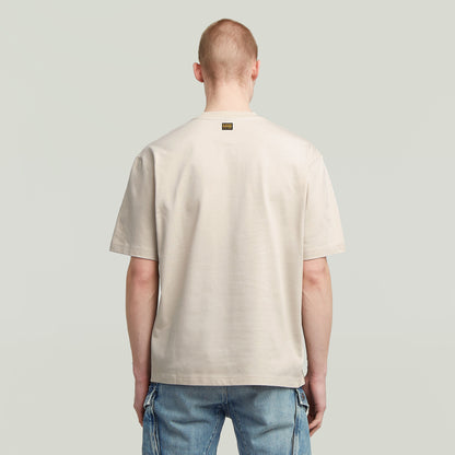 Camiseta A-Line Woven Mix Boxy
