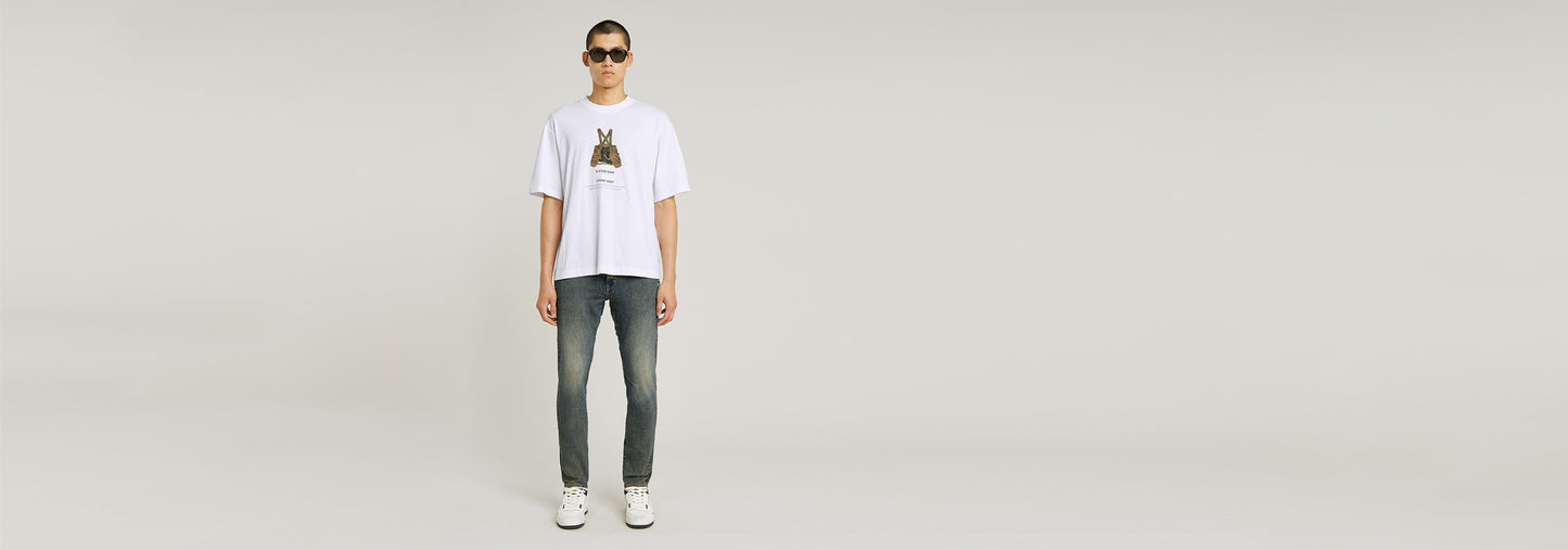 Camiseta Archive Print Boxy