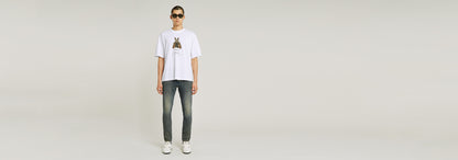 Camiseta Archive Print Boxy