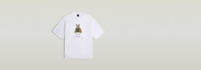 Camiseta Archive Print Boxy