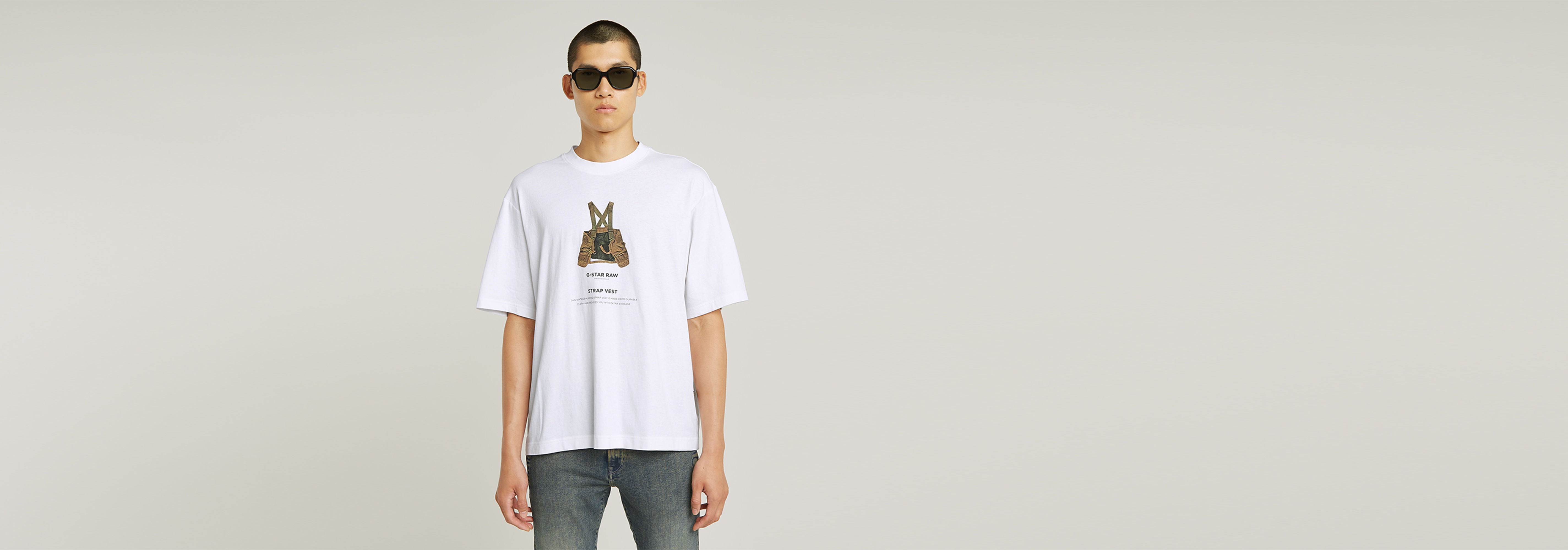 Camiseta Archive Print Boxy