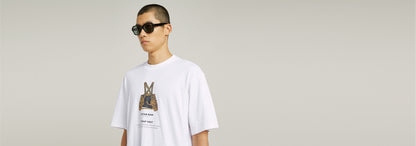 Camiseta Archive Print Boxy