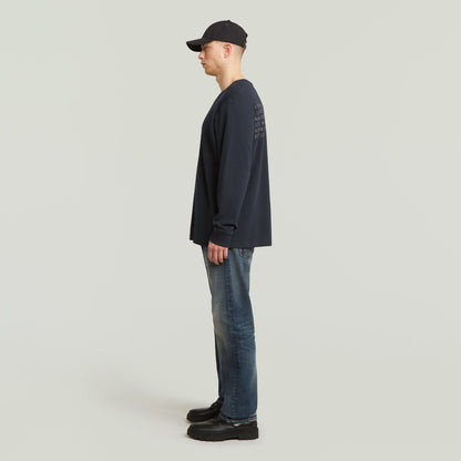 Camiseta Back Embro Text Loose