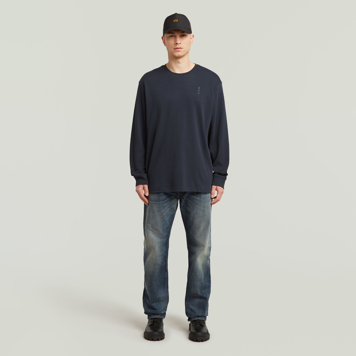 Camiseta Back Embro Text Loose