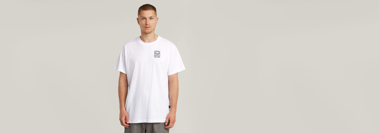 Camiseta Back Graphic Loose