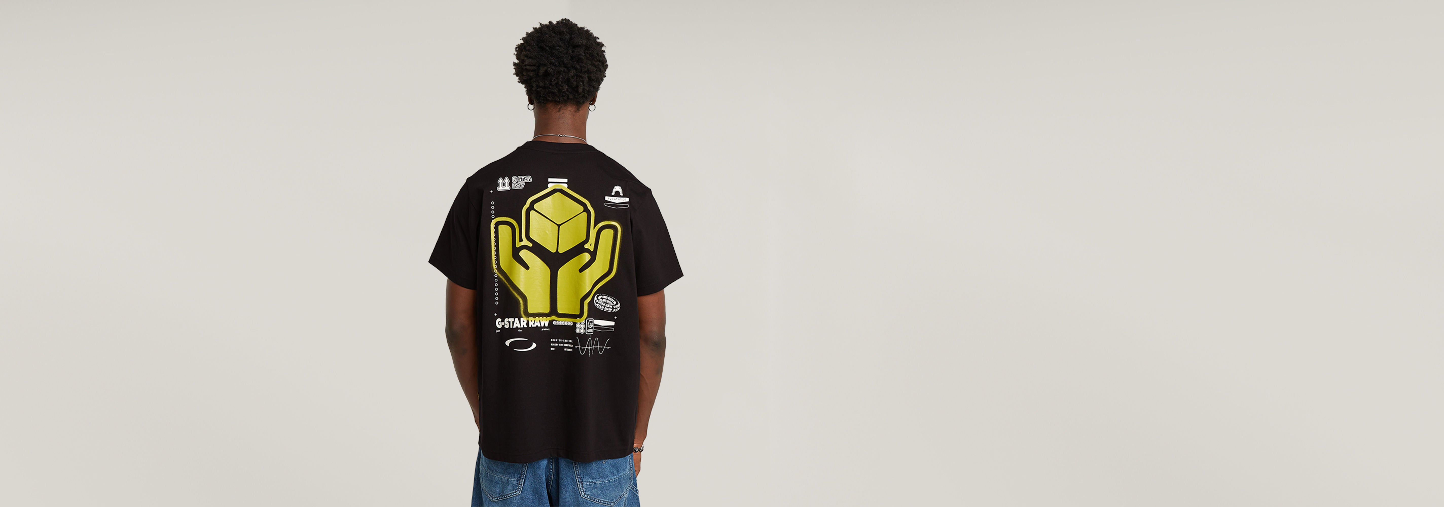 Camiseta Back Graphic Loose
