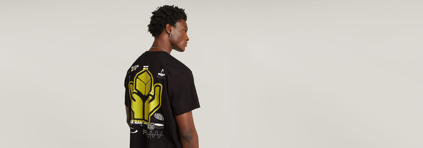 Camiseta Back Graphic Loose