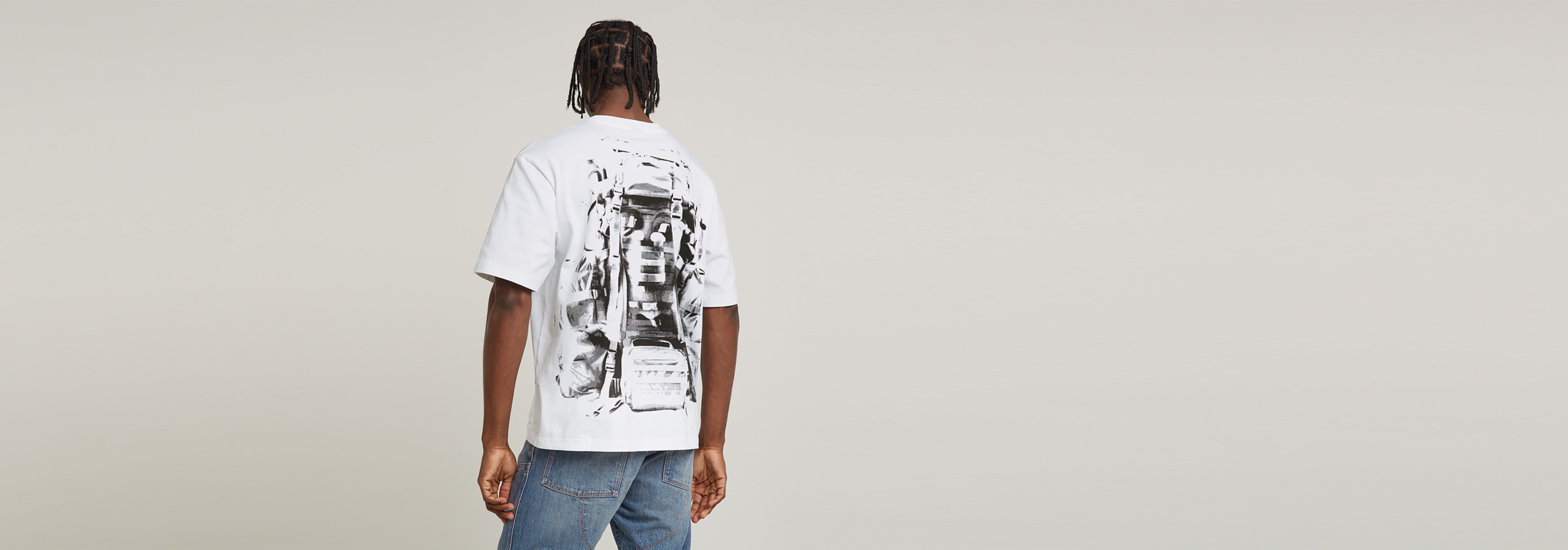 Camiseta Backpack Graphic Boxy