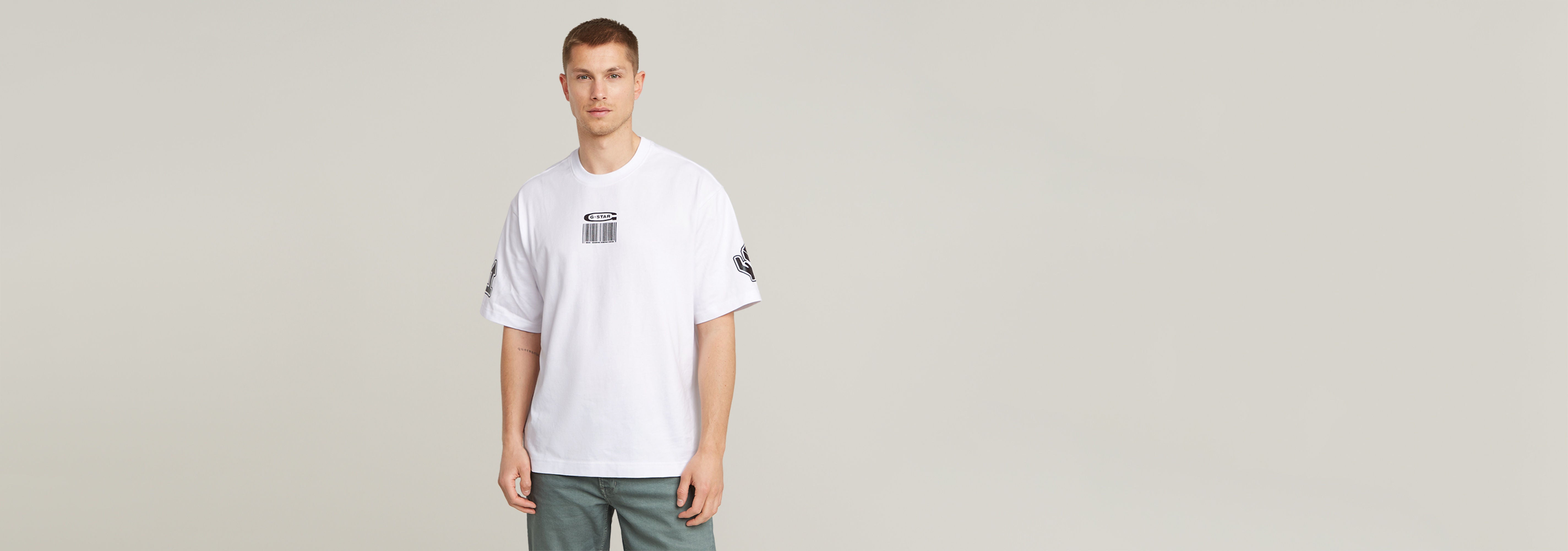 Camiseta Barcode Boxy
