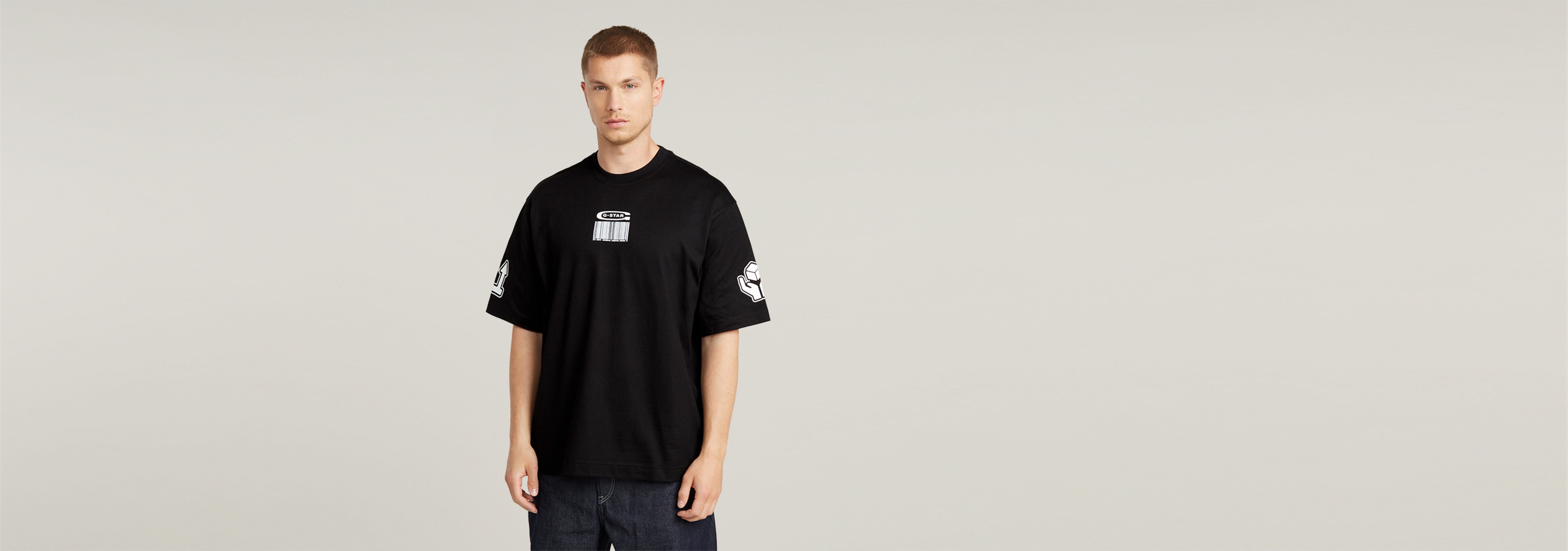 Camiseta Barcode Boxy