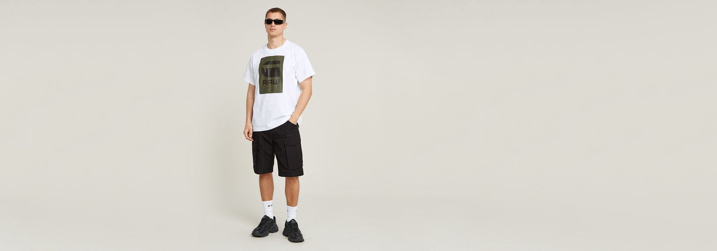 Camiseta Burger Box Rain Loose
