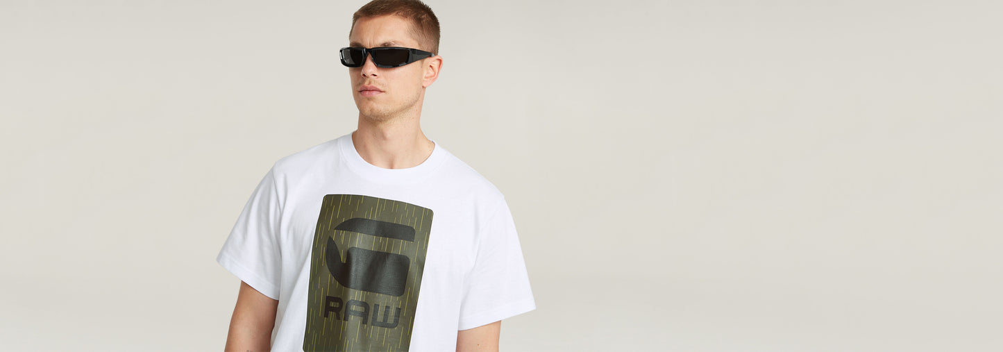 Camiseta Burger Box Rain Loose
