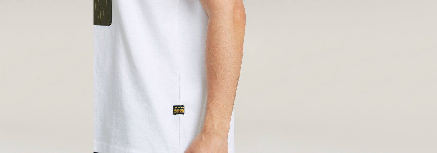 Camiseta Burger Box Rain Loose