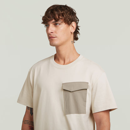 Camiseta Fabric Mix Pocket