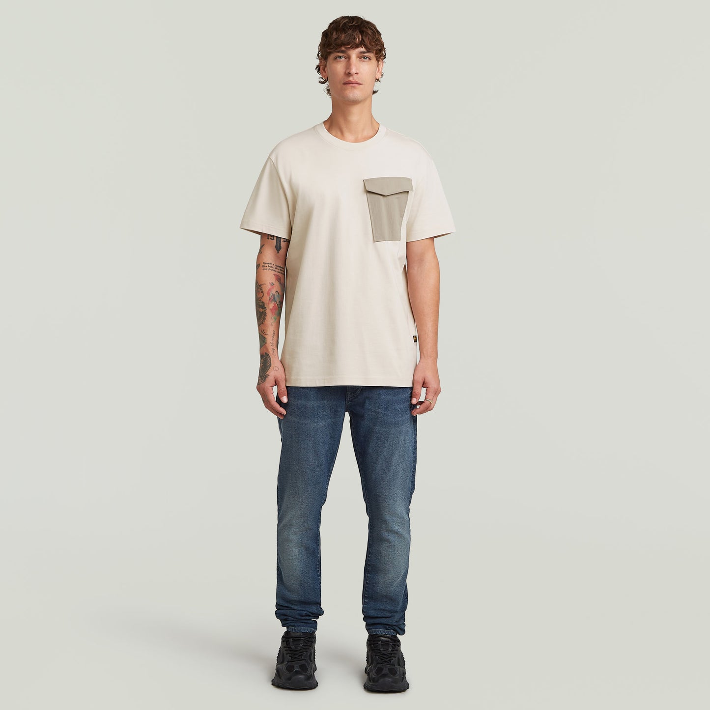Camiseta Fabric Mix Pocket