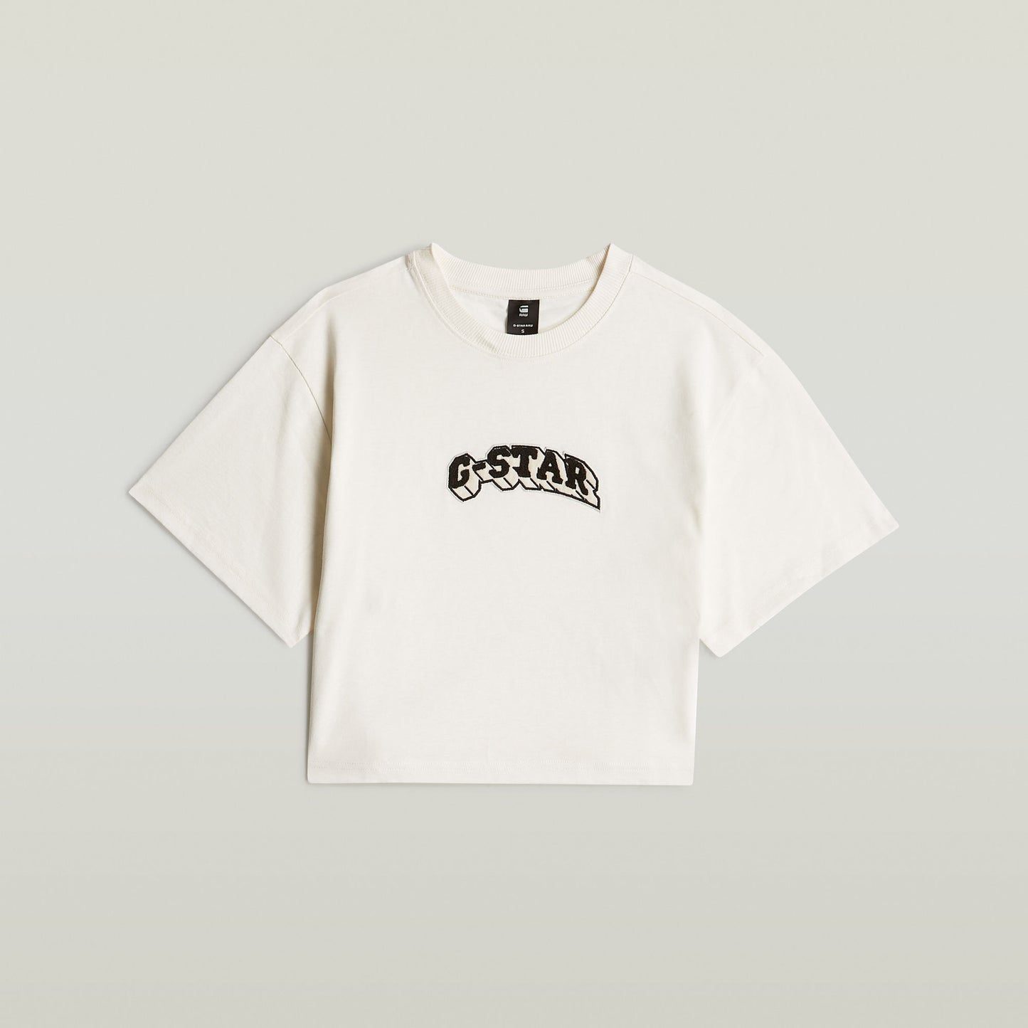 Camiseta Felt Logo Boxy