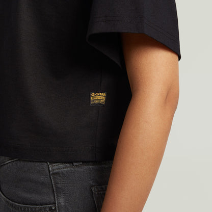 Camiseta Felt Logo Boxy