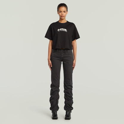 Camiseta Felt Logo Boxy