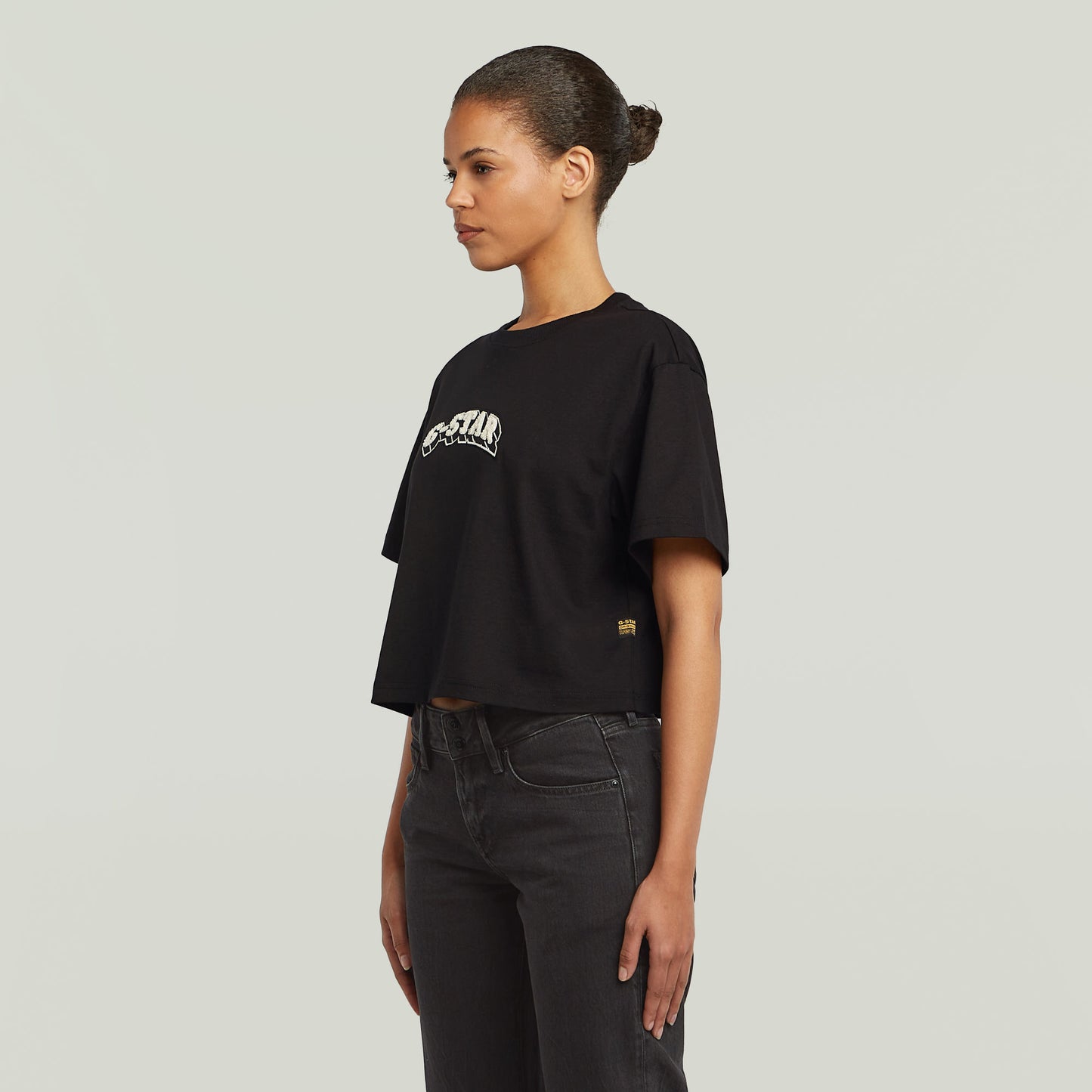 Camiseta Felt Logo Boxy