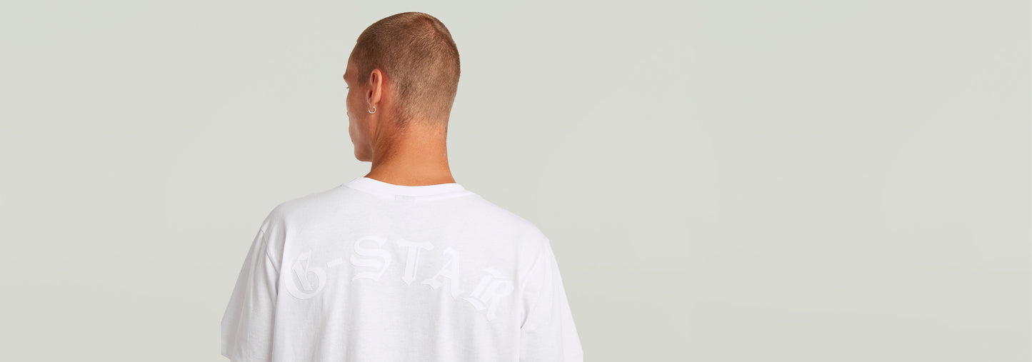 Camiseta Flock Back Loose