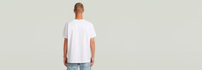 Camiseta Flock Back Loose