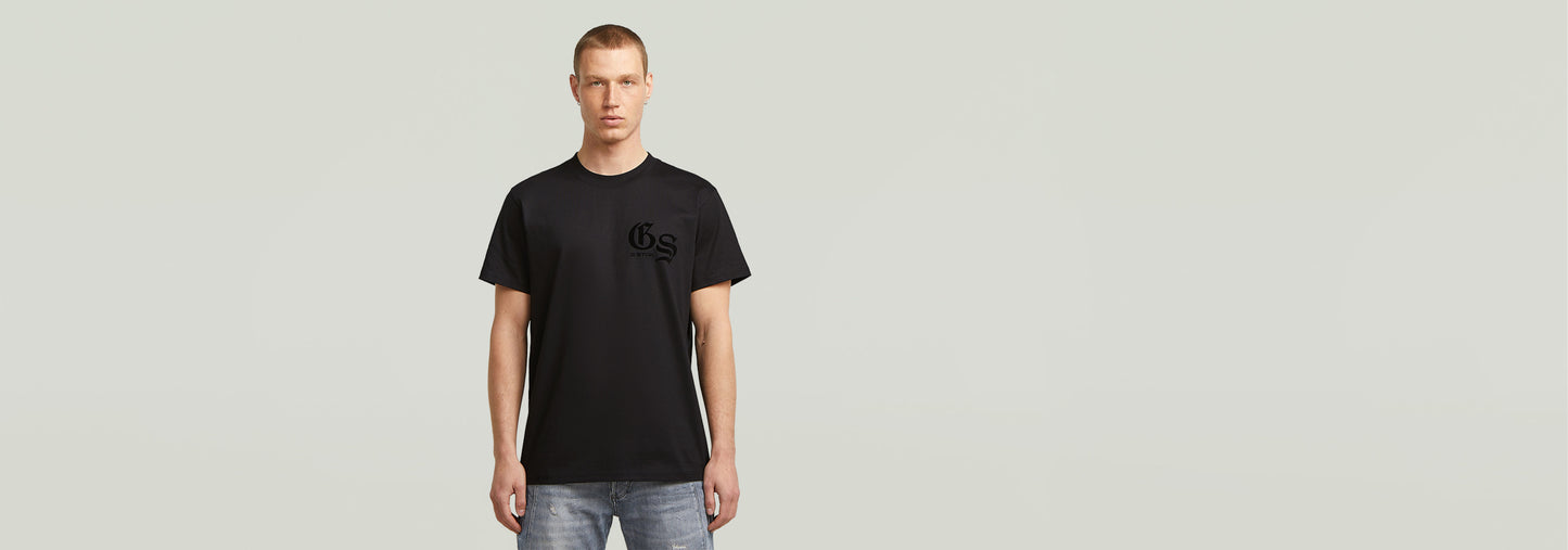 Camiseta Flock Back Loose