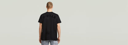 Camiseta Flock Back Loose