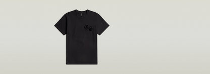 Camiseta Flock Back Loose