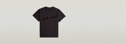 Camiseta Flock G-Script Loose