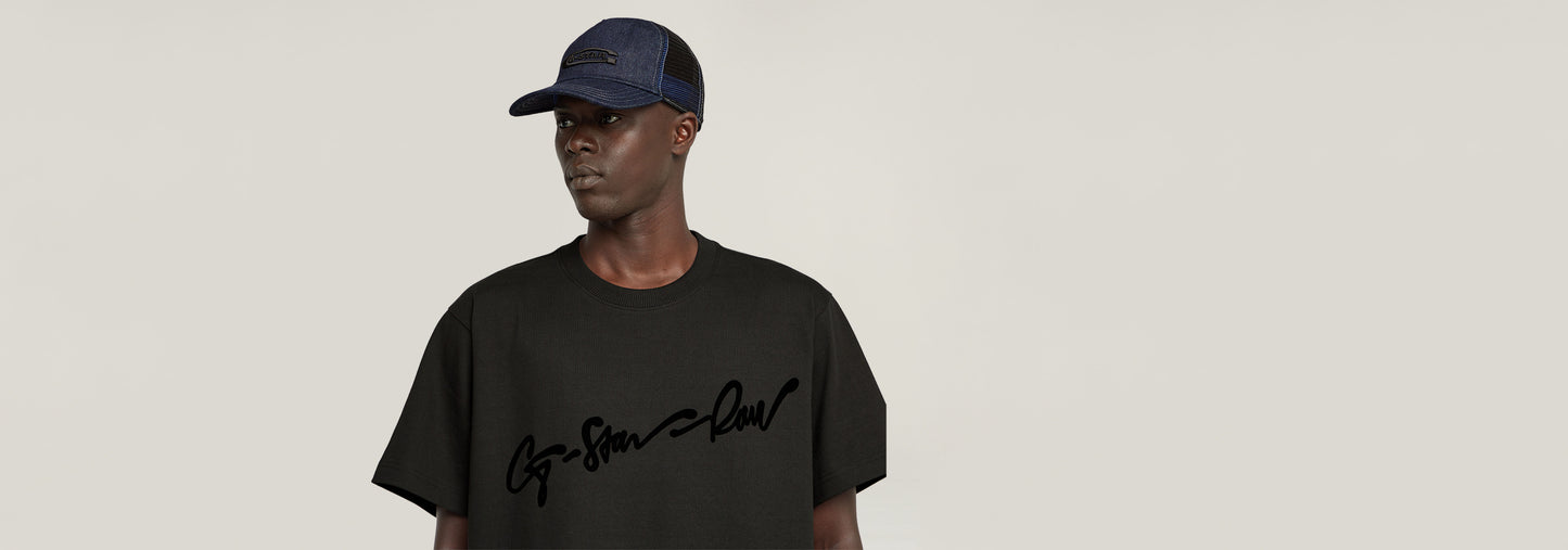 Camiseta Flock G-Script Loose