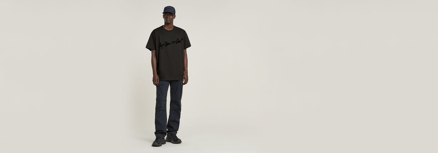 Camiseta Flock G-Script Loose