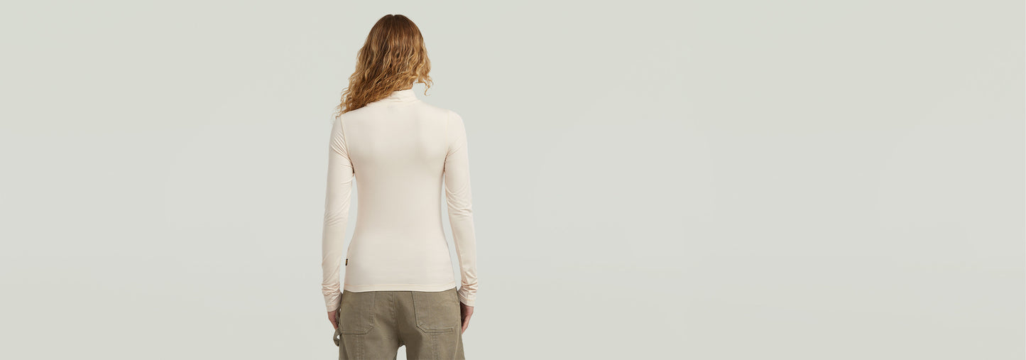 Camiseta Mock Slim