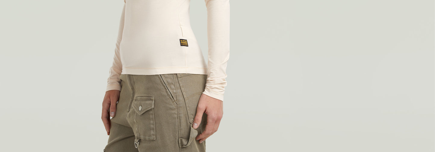 Camiseta Mock Slim