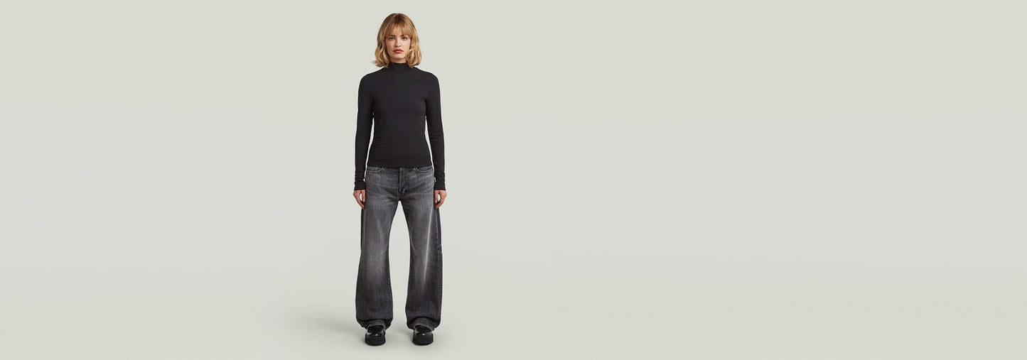 Camiseta Mock Slim
