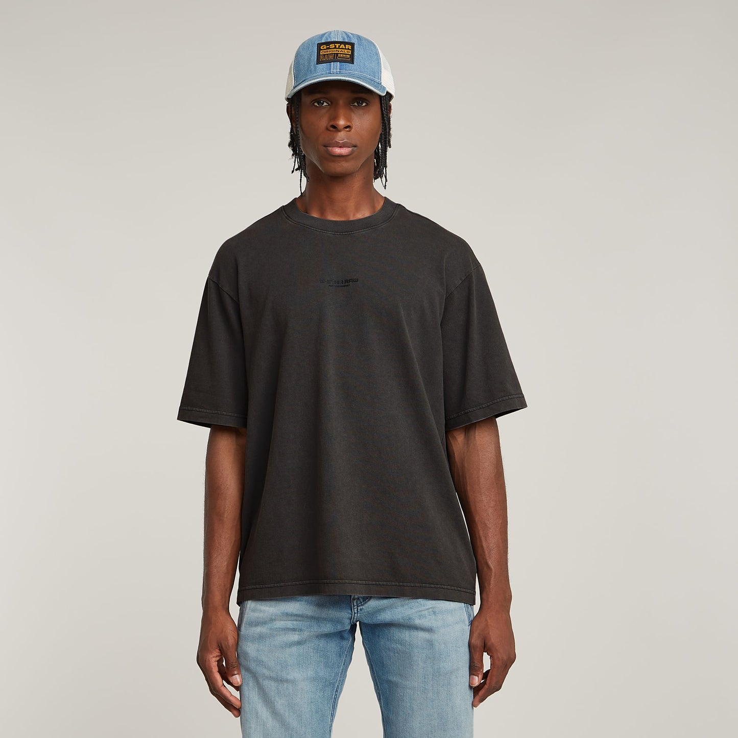 Camiseta Overdyed Center Chest Boxy