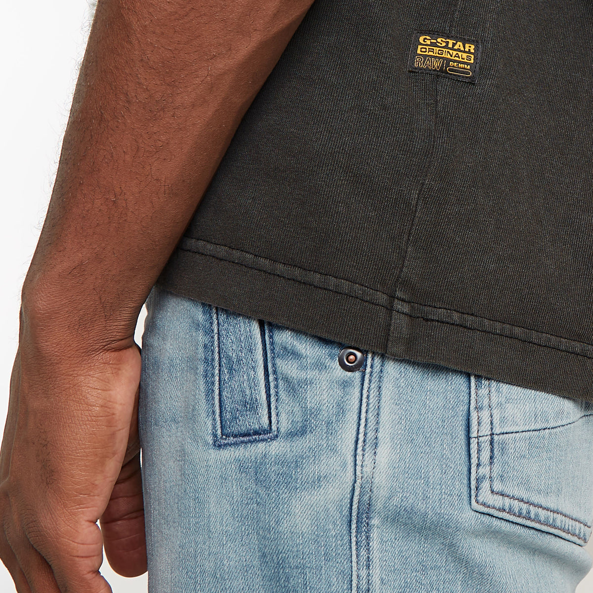 Camiseta Overdyed Center Chest Boxy
