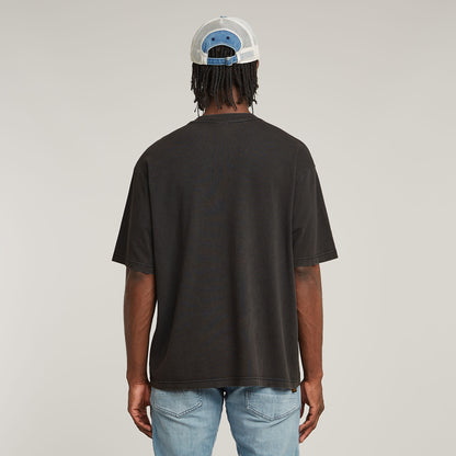 Camiseta Overdyed Center Chest Boxy