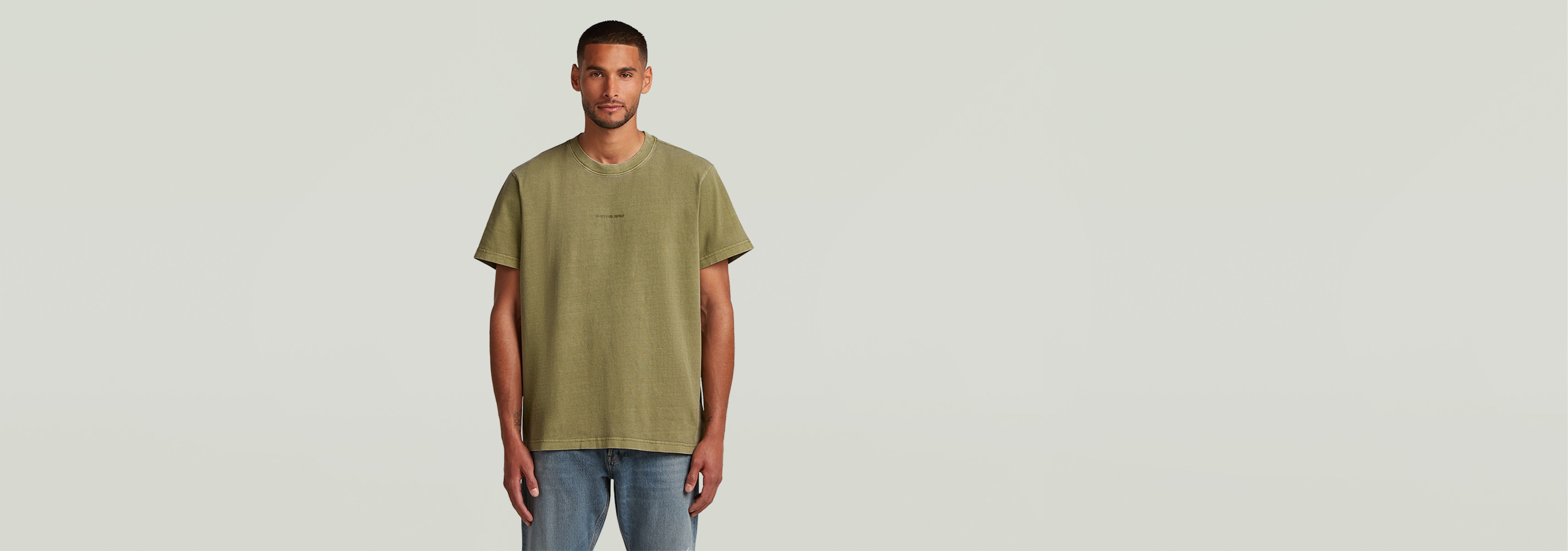 Camiseta Overdyed Center Chest