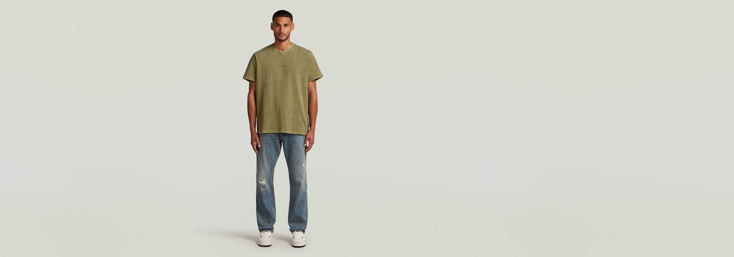 Camiseta Overdyed Center Chest