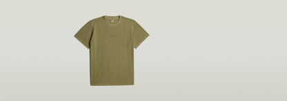Camiseta Overdyed Center Chest