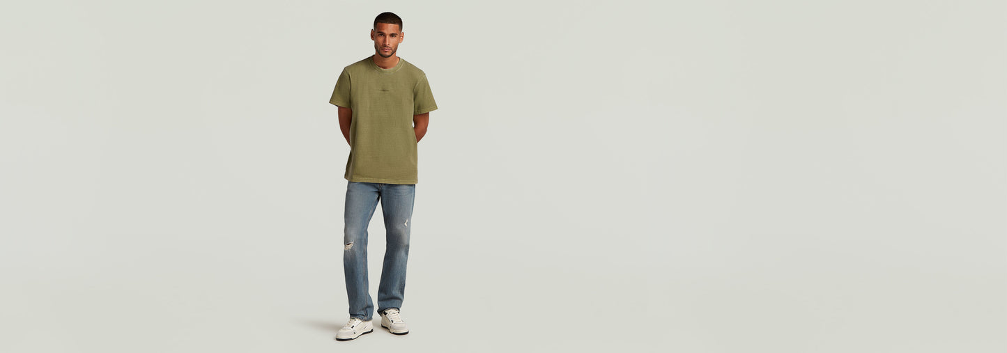 Camiseta Overdyed Center Chest