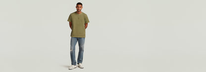 Camiseta Overdyed Center Chest