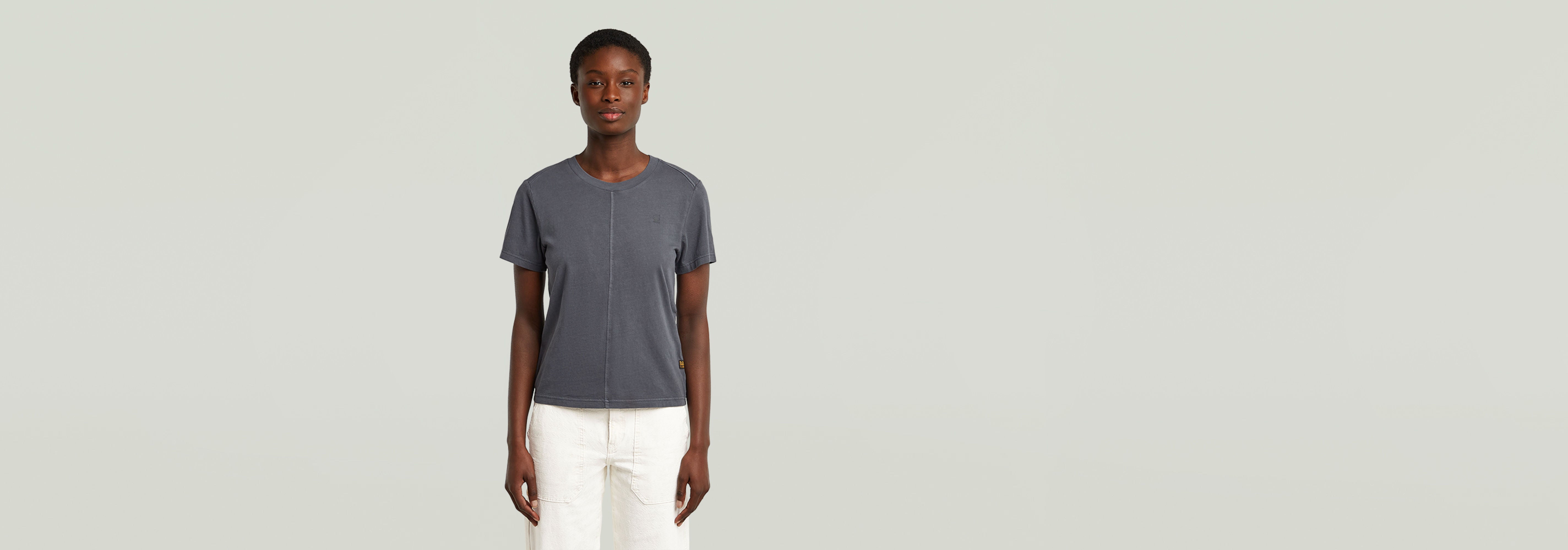 Camiseta Overdyed Front Seam