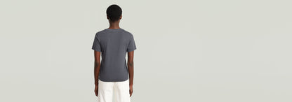 Camiseta Overdyed Front Seam