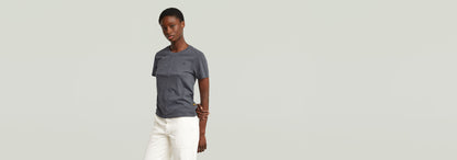 Camiseta Overdyed Front Seam